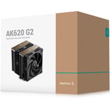 DeepCool AK620 G2, CPU-Kühler schwarz/holz, 120 mm