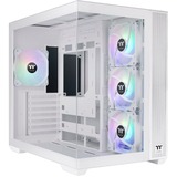 Thermaltake View 380 TG ARGB Snow White, Tower-Gehäuse weiß, Tempered Glass x 2
