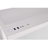 Thermaltake View 380 TG ARGB Snow White, Tower-Gehäuse weiß, Tempered Glass x 2