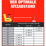 Telefunken XH32TP900S, LED-Fernseher 80 cm (32 Zoll), schwarz, WXGA, TiVo OS-Betriebssystem