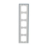 Busch-Jaeger Abdeckrahmen 5-fach blau, Retail