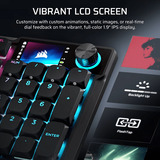 Corsair Vanguard AIR 99, Gaming-Tastatur schwarz, DE-Layout, Corsair OPX Low Profile