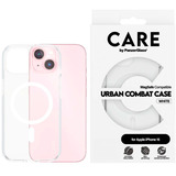 PanzerGlass Urban Combat Case, Handyhülle transparent/weiß, iPhone 15, MagSafe