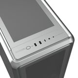 Cooler Master MasterFrame 600 Mesh ARGB , Tower-Gehäuse silber, Tempered Glass