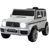 Jamara Ride-on Mercedes-AMG G 63, Kinderfahrzeug weiß, 12V