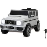 Jamara Ride-on Mercedes-AMG G 63, Kinderfahrzeug weiß, 12V