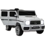 Jamara Ride-on Mercedes-AMG G 63, Kinderfahrzeug weiß, 12V