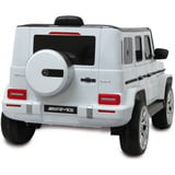 Jamara Ride-on Mercedes-AMG G 63, Kinderfahrzeug weiß, 12V