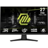 MSI MAG 274FDE, Gaming-Monitor 68.6 cm (27 Zoll), schwarz, FullHD, Rapid-IPS, HDR Ready, Adaptive-Sync, 200Hz Panel
