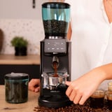 Cecotec SteelMill Touch, Kaffeemühle edelstahl/schwarz, 200 Watt