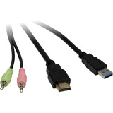 Inter-Tech IPC KVM Switch AS-42HUS, KVM-Switch 