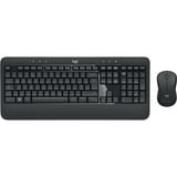Logitech MK540 Advanced, Desktop-Set DE-Layout, 2,4-GHz-Unifying, für Windows, kompatibel mit PC/Notebook