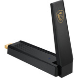 MSI AXE5400 WiFi USB Adapter, WLAN-Adapter schwarz