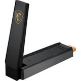 MSI AXE5400 WiFi USB Adapter, WLAN-Adapter schwarz