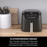 Ninja Heißluftfritteuse AF110EU  schwarz, 1.750 Watt, Korb 4,7 Liter