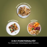 Ninja Heißluftfritteuse AF110EU  schwarz, 1.750 Watt, Korb 4,7 Liter
