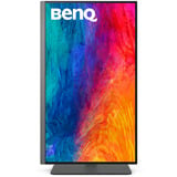 BenQ PD2706UA Designer Monitor, LED-Monitor 68.6 cm (27 Zoll), schwarz, UltraHD/4K, IPS, Ergoarm, HDR, USB-C