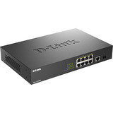 D-Link DGS-1010MP, Switch schwarz