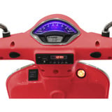 Jamara Ride-on Vespa GTS 125, Kinderfahrzeug rot, Lithium-Ionen-Akku
