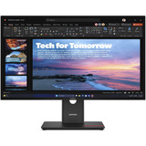 Lenovo ThinkVision T27QD-40, LED-Monitor 68.6 cm (27 Zoll), schwarz, QHD, IPS, DP, HDMI, USB-C, USB-Hub, 120Hz Panel