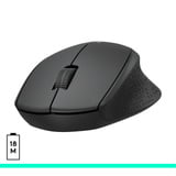 Logitech M330 Silent Plus, Maus schwarz