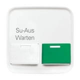 Busch-Jaeger Zentralscheibe, Zentrale weiß, Retail