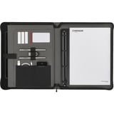Wenger Venture , Tasche schwarz, Schreibmappe mit Reissverschluss