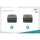 Digitus Adapter HDMI > HDMI schwarz, UHD 4K@60Hz