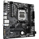 GIGABYTE B840M H, Mainboard schwarz/grau