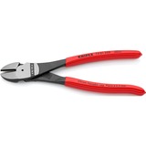 KNIPEX Kraft-Seitenschneider 74 01 200, Schneid-Zange rot, Länge 200mm