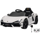 Jamara Ride-on Lamborghini Revuelto 2,4GHz, Kinderfahrzeug weiß, Fernsteuerung, Lithium-Ionen-Akku
