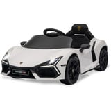 Jamara Ride-on Lamborghini Revuelto 2,4GHz, Kinderfahrzeug weiß, Fernsteuerung, Lithium-Ionen-Akku