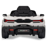 Jamara Ride-on Lamborghini Revuelto 2,4GHz, Kinderfahrzeug weiß, Fernsteuerung, Lithium-Ionen-Akku