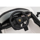 Jamara Ride-on Lamborghini Revuelto 2,4GHz, Kinderfahrzeug weiß, Fernsteuerung, Lithium-Ionen-Akku