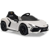 Jamara Ride-on Lamborghini Revuelto 2,4GHz, Kinderfahrzeug weiß, Fernsteuerung, Lithium-Ionen-Akku