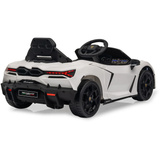 Jamara Ride-on Lamborghini Revuelto 2,4GHz, Kinderfahrzeug weiß, Fernsteuerung, Lithium-Ionen-Akku