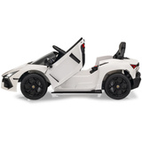 Jamara Ride-on Lamborghini Revuelto 2,4GHz, Kinderfahrzeug weiß, Fernsteuerung, Lithium-Ionen-Akku