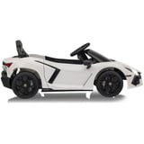 Jamara Ride-on Lamborghini Revuelto 2,4GHz, Kinderfahrzeug weiß, Fernsteuerung, Lithium-Ionen-Akku