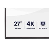 iiyama ProGraphic HB2701UHSNP-B1, LED-Monitor 68.5 cm (27 Zoll), schwarz (matt), UltraHD/4K, IPS, HDMI, DP, USB-C, USB-Hub