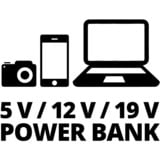 EINHELL Jump-Start Powerbank CE-JS 18 rot/schwarz, Starthilfe für Benziner und Diesel