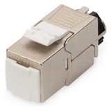 Digitus Cat.6a Keystone-Modul, geschirmt silber, 24 Stück, mit intelligentem Kabelmanager