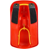 Jamara Snow Play - Bob Ralley 100 cm mit Lenkrad und Bremse, Schlitten rot