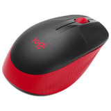 Logitech M190, Maus schwarz/rot