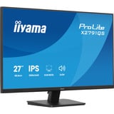 iiyama ProLite X2791QS-B1, LED-Monitor 68.5 cm (27 Zoll), schwarz (matt), QHD, IPS, HDMI, DP, Lautsprecher
