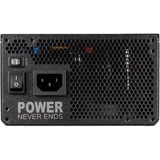 FSP MEGA GM 1000W, PC-Netzteil schwarz/weiß, 1x 12-Pin High Power GPU, 3x PCIe, Kabelmanagement, 1000 Watt