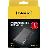 Intenso Externe SSD Premium 2 TB schwarz, USB-A 3.2 Gen 1 (5 Gbit/s)