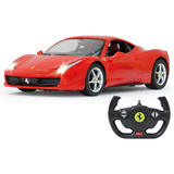 Jamara Deluxe Car Series - Ferrari 458 Italia, RC rot, Maßstab 1:14, 2,4 GHz