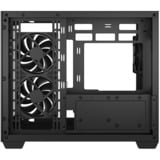 DeepCool CG330 3F, Tower-Gehäuse schwarz, Panorama-Design