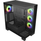FSP M540, Tower-Gehäuse schwarz, Tempered Glass x 2