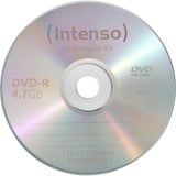 Intenso DVD-R 4,7 GB, DVD-Rohlinge 16fach, 100 Stück